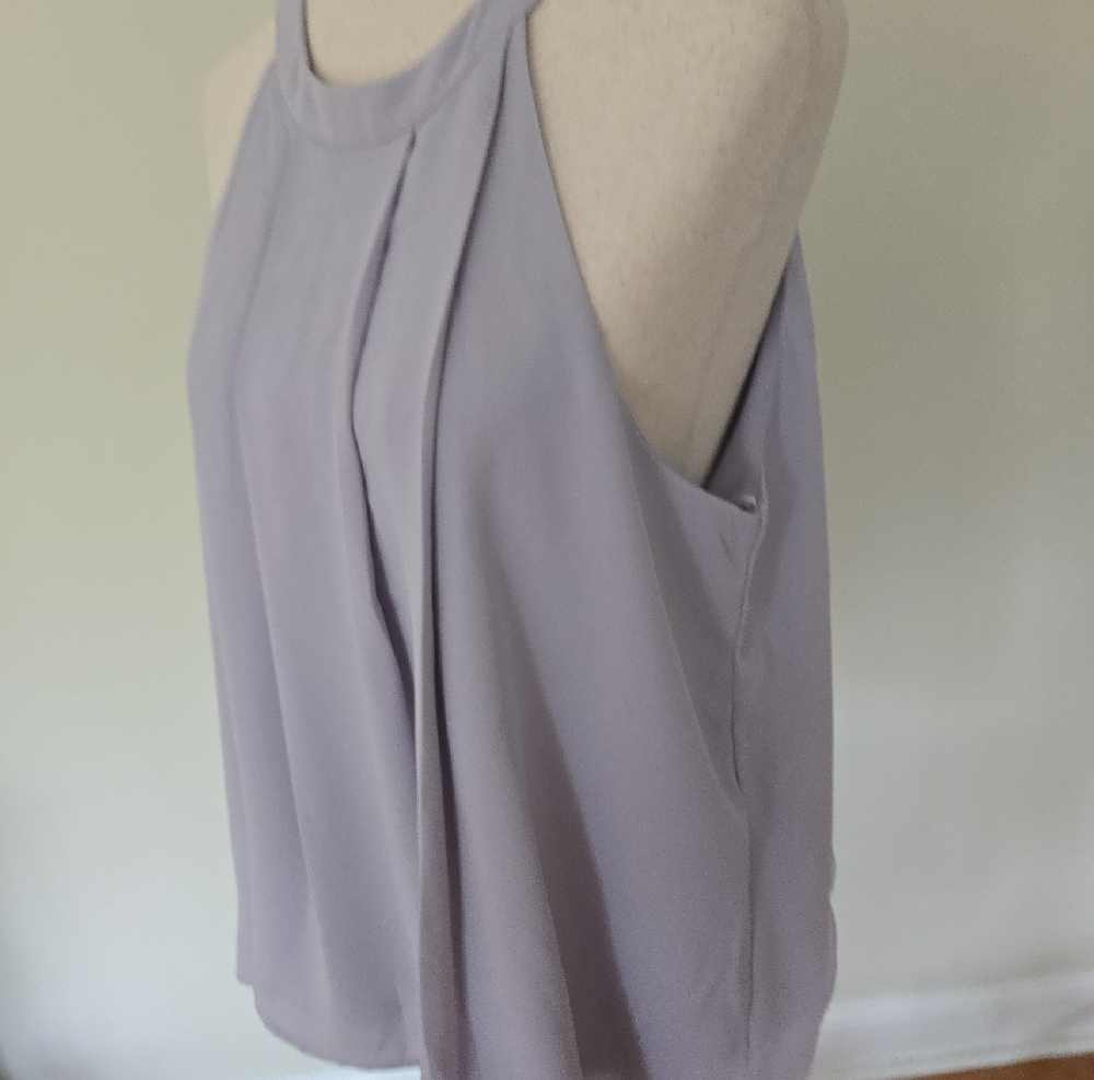 Doe & Rae Soft Lavender Blouse - Picture 5 of 8